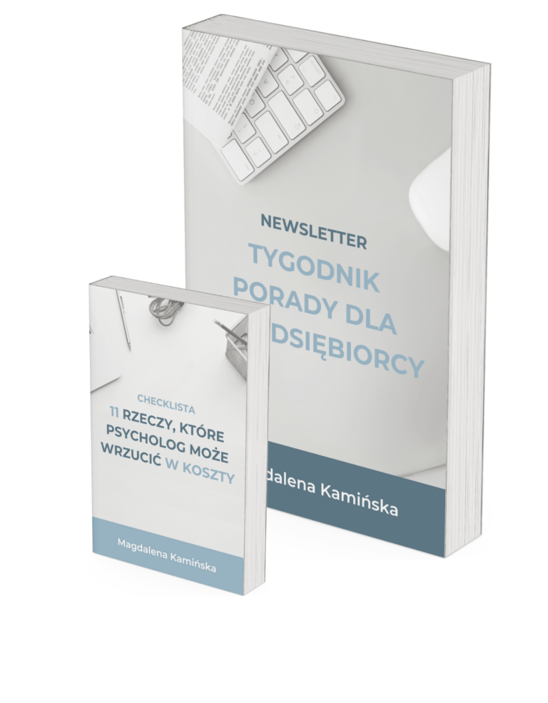 Darmowy Newsletter + checklista pdf